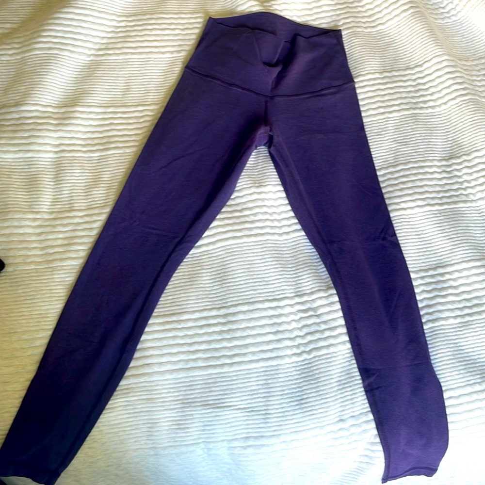 Heather purple lululemon leggings